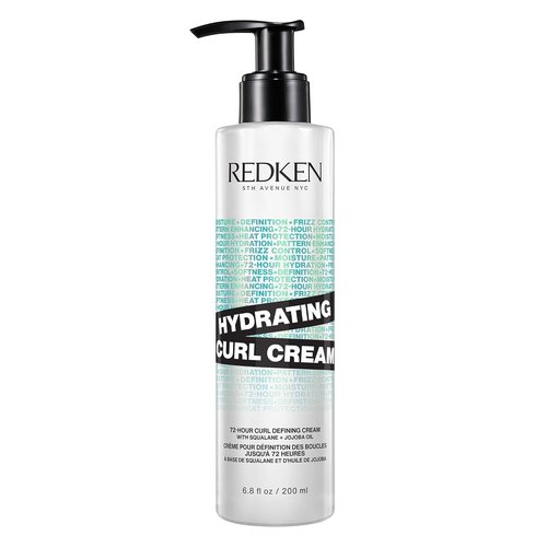 Redken Hydrating Curl Cream - 72-Hour Curl Definition & Heat Protection Up to 450°F | Hydrates & Reduces Frizz