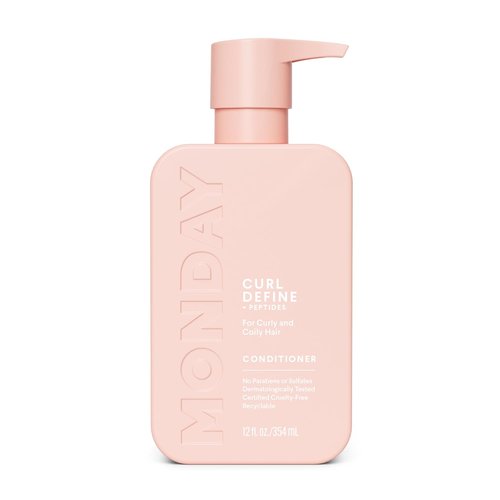 Monday Haircare Curl Define Conditioner - Nourishing Peptides, Coconut Oil & Shea Butter for All Curl Types | 354 mL