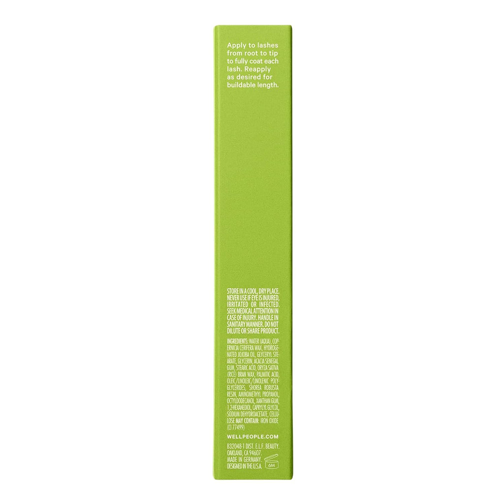 Well People Expressionist Lengthening Mascara - Nourished, Long Lashes | Vegan & Cruelty-Free, Black