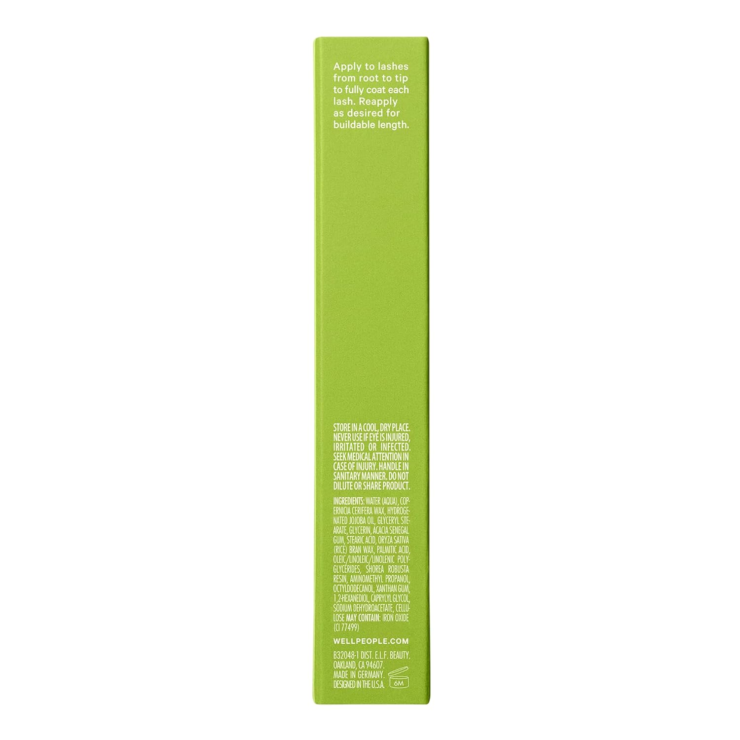Well People Expressionist Lengthening Mascara - Nourished, Long Lashes | Vegan & Cruelty-Free, Black