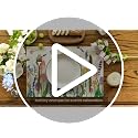 Lavender Tulip Floral Placemats Set of 12, 12x18 Inch Rectangular Seasonal Table Decor