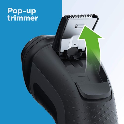 Philips Norelco Rechargeable Electric Shaver - Pop-Up Trimmer, Model S1211/81