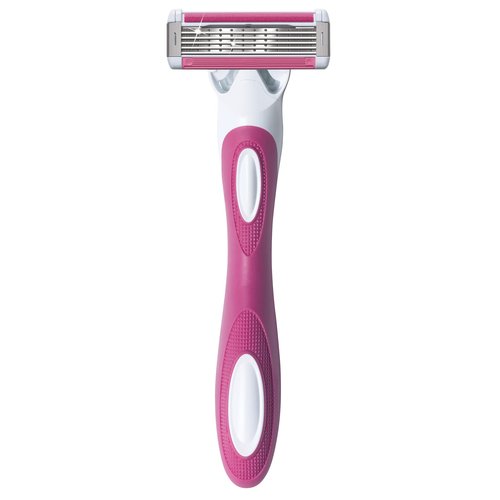 BIC Click 5 Soleil Women's Razor Refills with 5 Flexible Blades and Recyclable Box, Pink, 8 Count