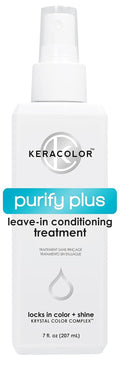Keracolor Leave-In Conditioning Treatment - Detangles & Neutralizes Hard Minerals | Color-Safe, 7 Fl Oz