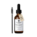 USDA Organic Castor Oil for Eyelashes and Eyebrows Growth - 100% Pure Cold-Pressed, Hexane-Free 60ml with Applicator - Handcrafted in Florida for Hair, Skin & Lashes