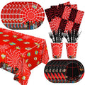 Spider Web Party Supplies Kit for 20 Guests - Halloween & Birthday Decor