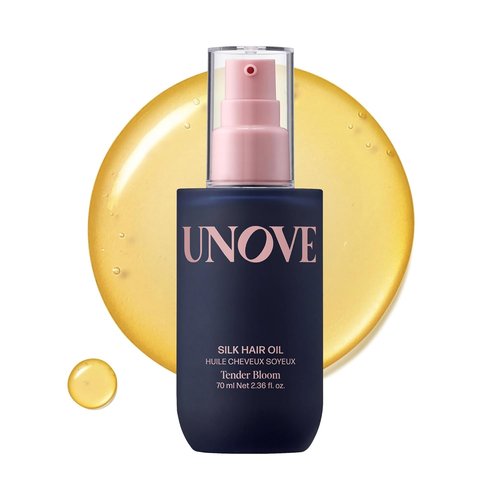 UNOVE Silk Oil Essence Hair Serum - Nourishing Lightweight Oil for Dry, Frizzy Hair | 70ml/2.4fl.oz | Frizz Control & Heat Protection