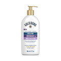 Gold Bond Healing Overnight Body & Face Lotion for Dry Skin, Nongreasy Moisturizer with Hyaluronic Acid, Aloe & Melatonin Works While You Sleep, 13 oz.