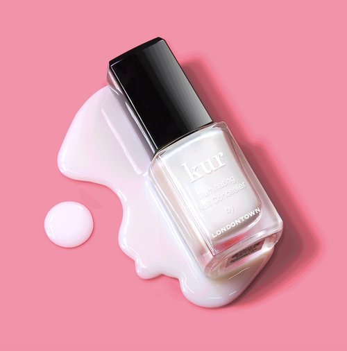 LONDONTOWN Nail Concealer & Gel Genius Top Coat Duo - Brighten & Illuminate Nails, 2 Piece Set, 0.4 Fl Oz