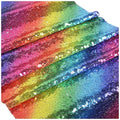 Rainbow Sequin Table Runner 12x71 Inches for Weddings Parties Holiday Decor