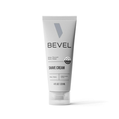 Bevel Shaving Cream for Men - Moisturizing Formula with Aloe Vera & Vitamin E | 4 Fl Oz
