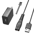 Xxszhy 5V Charger Fit for Philips Norelco One Blade 360 QP2724 QP2834 Trimmer Razor, MG7910 MG9510 MG9520 MG9525 QP4631 QP6542 QP6552 QP4530 QP1924 QP1324 MG5900 MG5910 MG3919 for Phillips Shaver