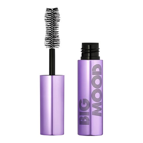 e.l.f. Big Mood Mascara Mini - Bold, Long-Lasting Volume & Lift - Infused with Jojoba Wax, Black