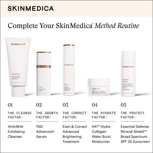 SkinMedica HA⁵ Hydra Collagen Water Burst Face Moisturizer with Vegan Collagen - Plumping Face Cream with Microbiome Barrier Complex for 24-Hour Hydration - Helps Replenish Dry, Dull Skin (1.7 Fl Oz)