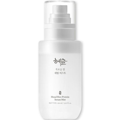 Hesul Rice Protein Serum Mist, Korean Skincare for Sensitive Skin, Radiance Boost, Deep Hydration, 75% Rice Water, Low-Irritation, Dual Layer System, Valentine's Day Gifts for Woman | 150ml