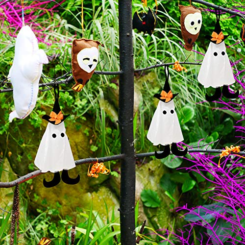Halloween Flying Ghost Decorations 6 Pack Outdoor Indoor Spooky Yard Yard Decor
