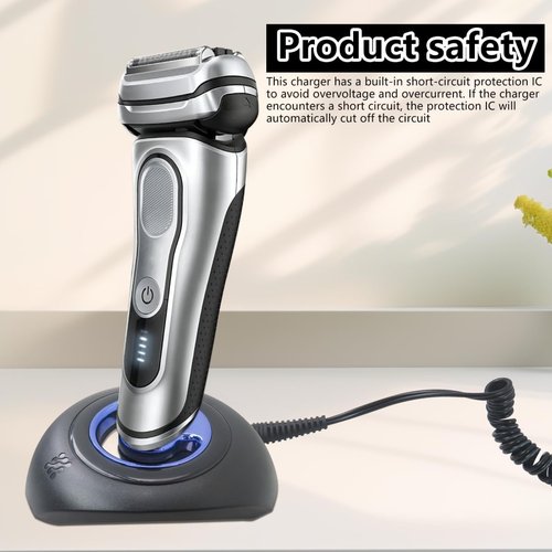 Braun Shaver Charger & Charging Stand - Replacement Base for Series 3, 5, 6, 7, 8, 9 Electric Razors