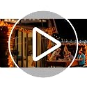 9ft Pre-lit Fall Garland with 50 LED Orange Lights - Waterproof Battery-Operated Autumn Decor - Variation of THIS listing