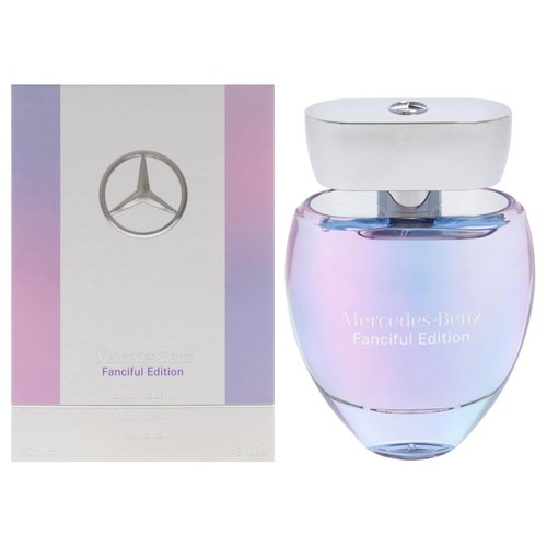 Mercedes Benz Fanciful Eau De Toilette Spray for Women - 3 Fl Oz | Luxury Citrus & Musky Fragrance