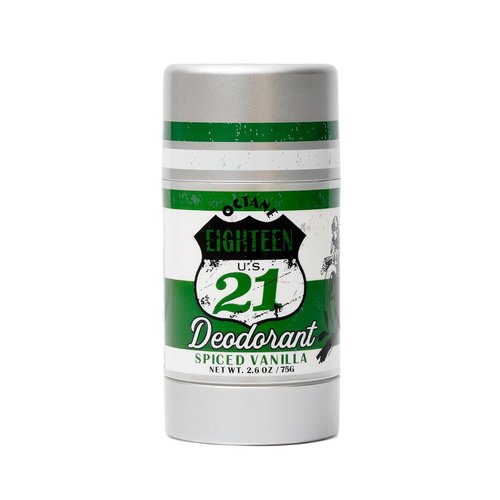 18.21 Man Made Deodorant for Men - Long-Lasting Odor Control & Skin-Soothing Formula