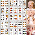 120PCS Halloween Children's Tattoo Stickers Waterproof & Non-Toxic