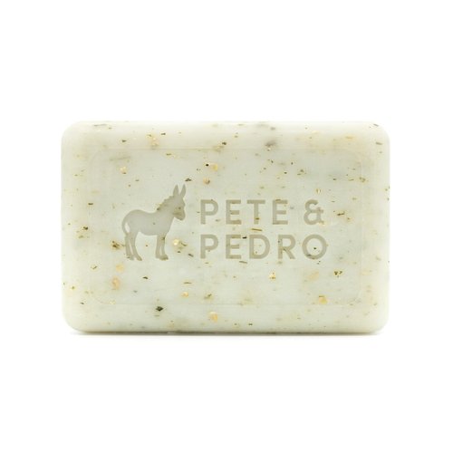 Pete & Pedro FRESH Body Soap Bar – Eucalyptus Mint Scented Natural Moisturizing Men's Body Bar | Exfoliating Pumice & Hydrating Shea Butter | As Seen on Shark Tank, 6 oz. [Health and Beauty]