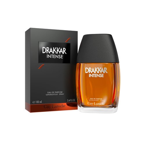Guy Laroche Drakkar Intense Men's Eau de Parfum - Seductive Ambery Fougere Cologne with Vanilla & Bergamot, Long-Lasting Fragrance