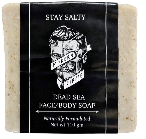 **DEAD SEA Face and Body Soap Trio - Smooth, Moisturize, Exfoliate | 3 x 110g Bars with Australian Red Clay & Bay Rum**