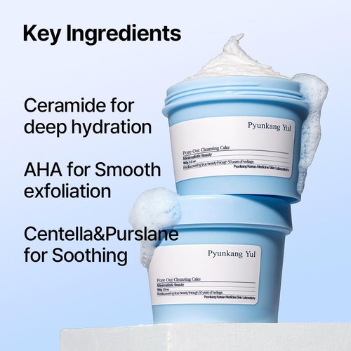 **Pyunkang Yul PKY Pore Out Facial Cleanser - Deep Cleansing Sticky Clay for Impurities & Makeup (3.38 Fl. Oz, 100g)**