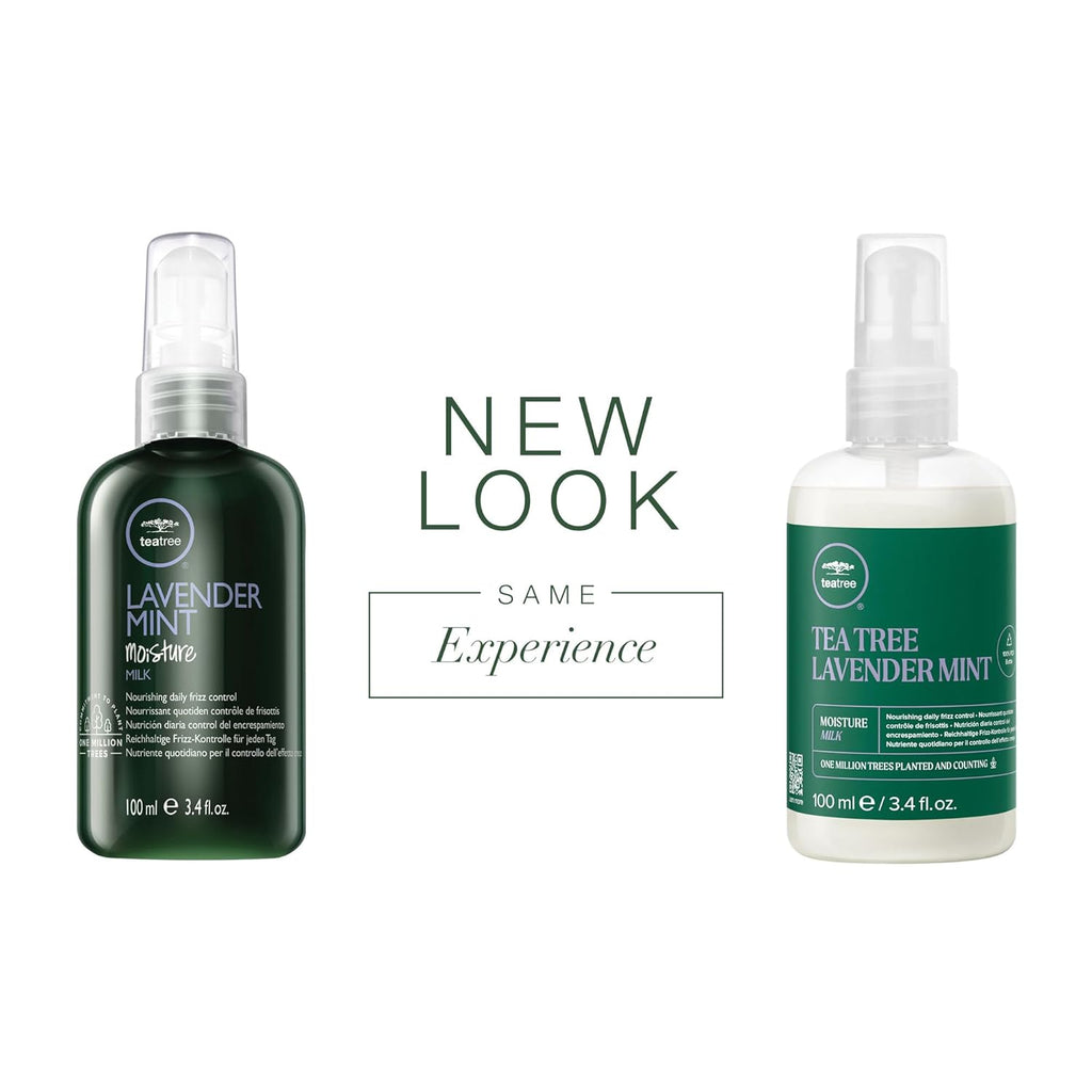 Tea Tree Lavender Mint Leave-In Conditioner - Moisture Milk for Coarse, Curly & Dry Hair | 3.4 fl. oz.