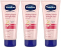 Vaseline Intensive Care Healthy Hand Stronger Nails Lotion, 3.4 Fl Ounce (Pack of 3)