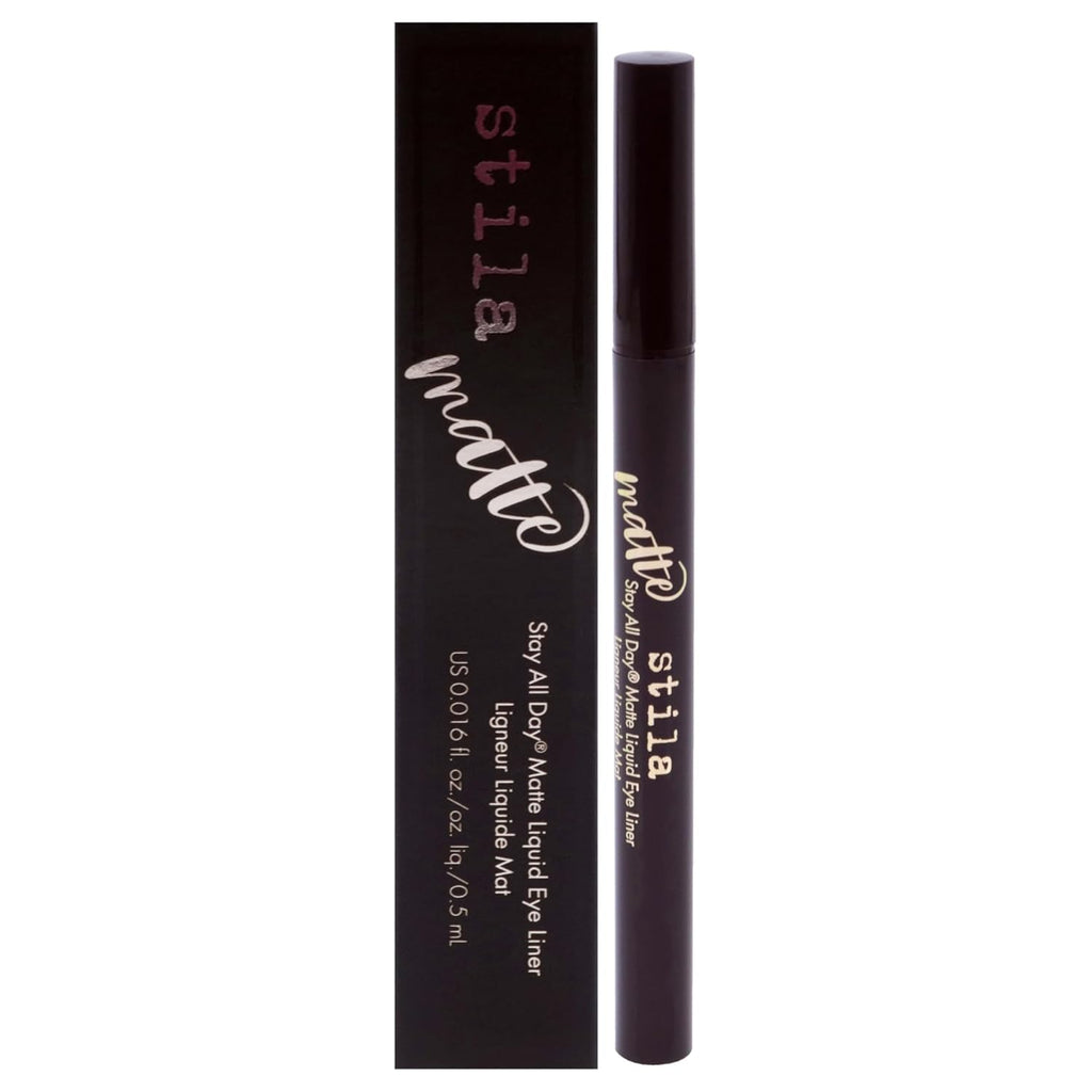 Stila Stay All Day® Matte Liquid Eye Liner - Long-Lasting, Smudge-Proof Formula | Black