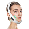 Ceymodir Intelligent Electric Double Chin and V-Shaped Face Machine with 8 Modes & 15 Adjustable Intensities - Women's V-Face Device - White