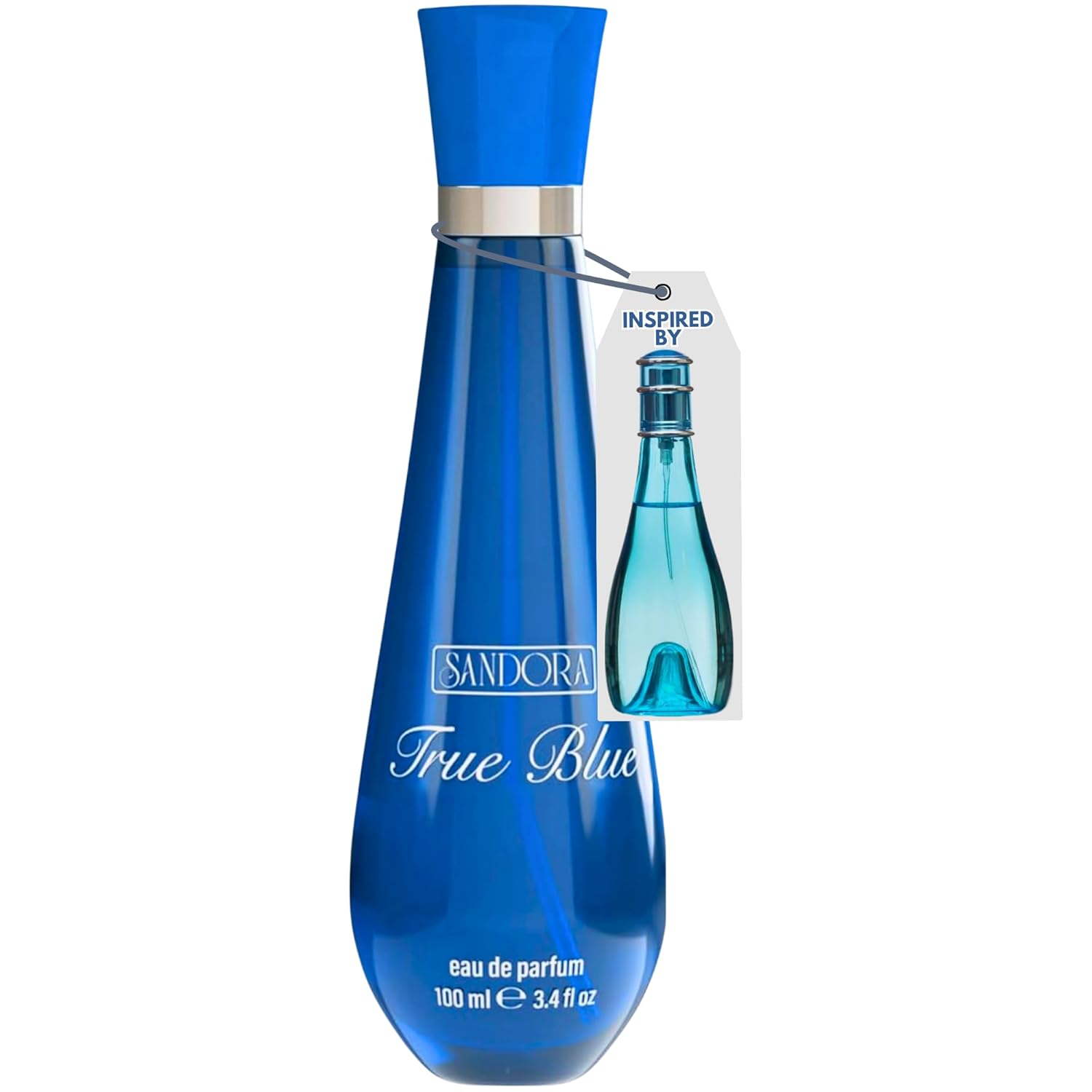 True Blue Woman Eau De Parfum Spray - 100mL Long-Lasting Floral Citrus Fragrance for Day & Night Use
