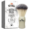 Man Arden Royal White Premium Shaving Brush With Ultra Soft & Absorbent Bristles & Long Handle | Cruelty Free | For A Smooth Shave