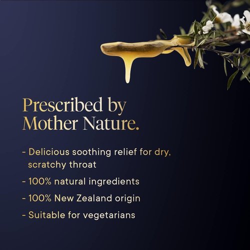 Manuka Health Manuka Honey Lozenges - 15 Lemon-Flavored Lozenges for Immune Support with Raw Honey & Vitamin C