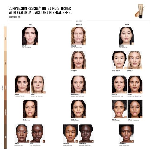 bareMinerals Complexion Rescue Tinted Moisturizer for Face with SPF 30, Full Size, Natural Pecan 05, Vegan, Cruelty-Free & Dermatologist-Tested