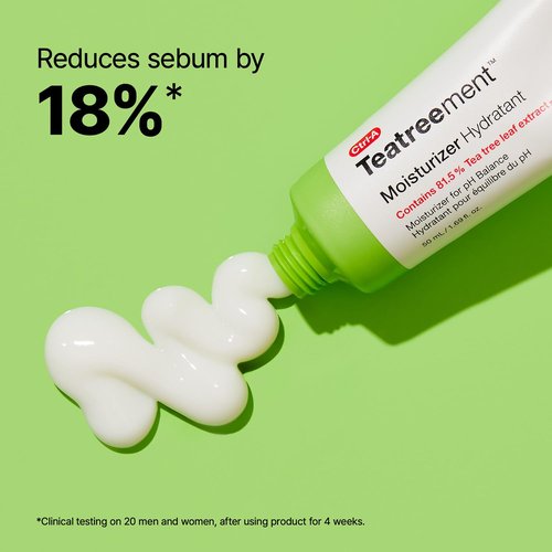 Dr.Jart+ Teatreement Korean Face Moisturizer for Oily Skin with Niacinamide and Glycerin | Korean Skin Care, 1.69 Fl Oz