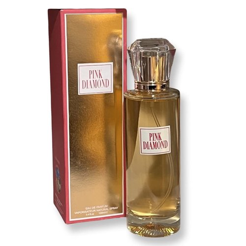 Pink Diamond Eau de Parfum for Women - 3.4 Fl Oz | Floral Citrus Notes of Orange, Aldehyde & Lily