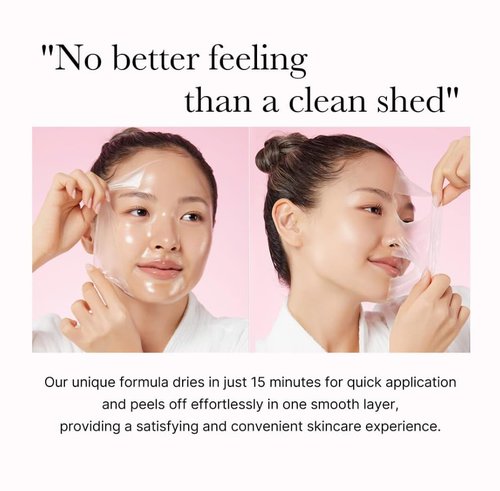 Medicube Wrapping Mask - Collagen Overnight Peel Off Facial Mask | Boost Elasticity & Hydration | 2.53 fl. oz