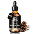 Waking Forest Cedar Beard Oil for Men - Biotin Mustache Oil with Vitamin E, Rosemary & Castor - Beard Care Softener, Strengthens, and Moisturizes - Beard Conditioner (2 oz)