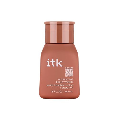 ITK Hydrating Hyaluronic Acid Face Toner - Soothing Green Tea & Squalane for Dry Skin | 5 oz.