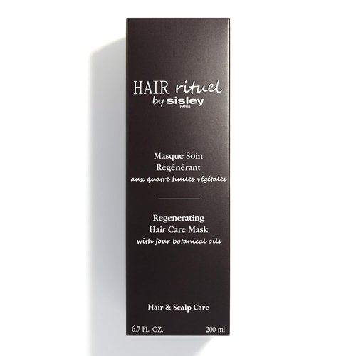 Sisley Paris Hair Rituel Regenerating Hair Care Mask - 200 mL | Nourishes Damaged Hair with Botanical Oils