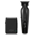 Supreme Trimmer 2-in-One Vader Lite + Solo Lite Foil Shaver Kit | Barber, at Home or Travel Hair Cutting Kit | Black