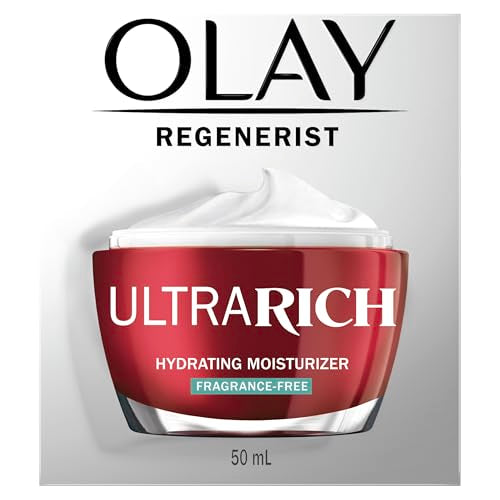 Olay Regenerist Ultra Rich Face Moisturizer, Fragrance-Free, 1.7 Oz