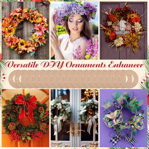 DIY Wreath Rings 80 Pcs - 12 Inch Cardboard Wreath Forms Bulk Set
