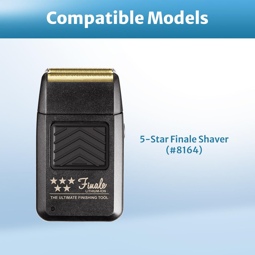Wahl Foil Shaver Replacement Foil - Compatible with 5 Stars Finale (#8164) - 1 Pack, Black