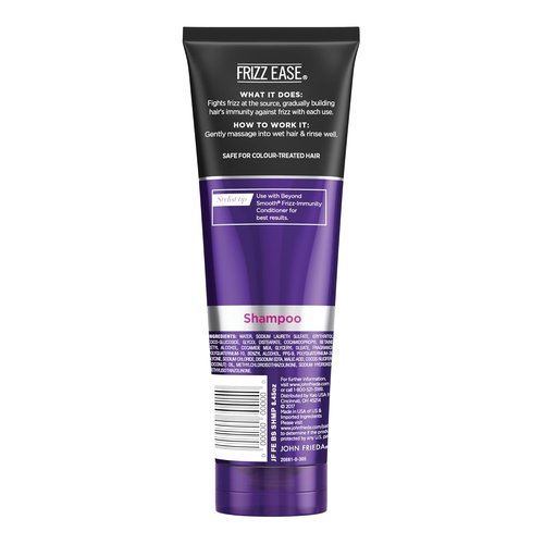John Frieda Frizz-Immunity Shampoo - Anti-Frizz & Humidity Control with Pure Coconut Oil, 8.45 Ounces