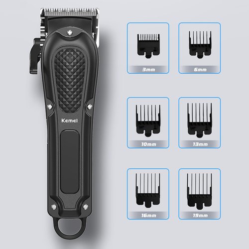KEMEI Hair Clippers for Men Professional Cordless&Corded Barber Clippers for Hair Cutting & Grooming, Rechargeable Beard Trimmer for Men,KM-1071