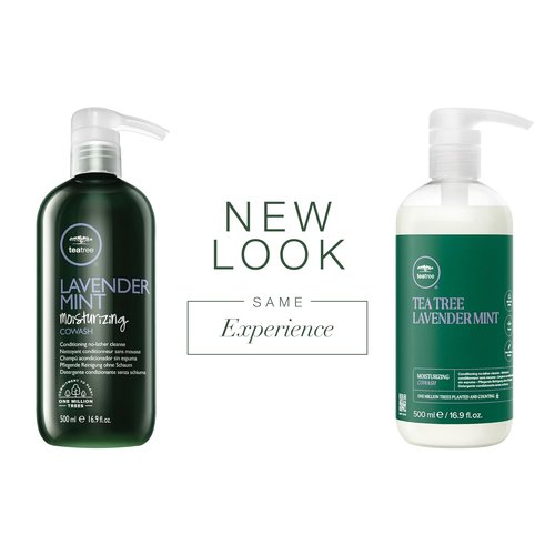 Skiennix Tea Tree Lavender Mint Cowash - Moisturizing Cleansing Conditioner for Curly, Coarse Hair